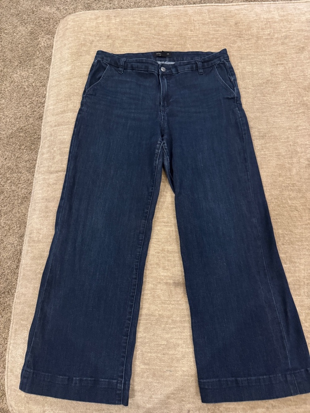 Banana Republic Dark Blue Wide-Leg Jeans